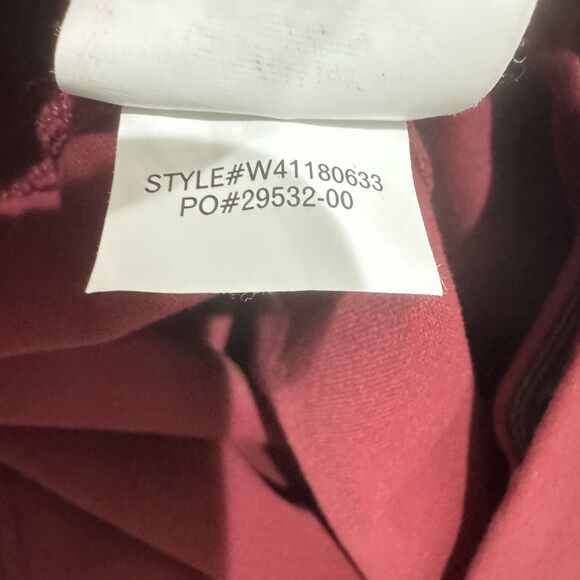 prAna Leggings Women's XL Extra Large Red High Rise Yoga Pants Stretch Athletic - Picture 10 of 10